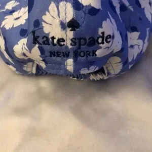 Out of stock Kate Spade Springtime Floral Baseball Cap – Blue Multi NWT KATE SPADE NEW YORK Floral Cotton Baseball Cap blue main image 4